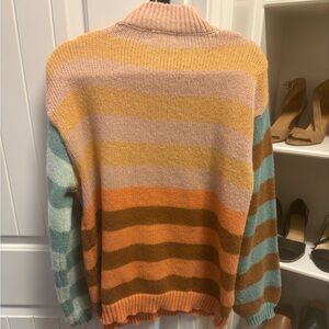 Women’s striped sweater size medium